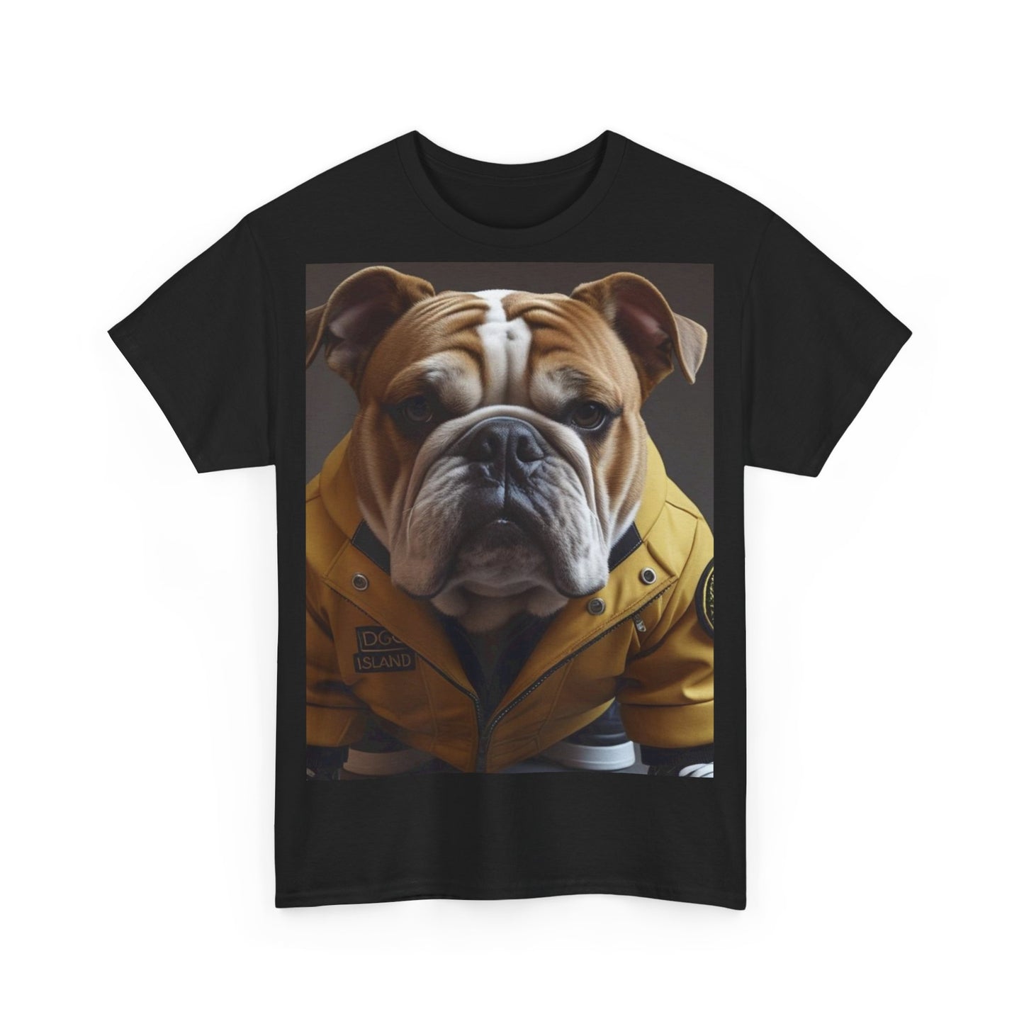 Bulldog Fashion Unisex Tee, Cute Dog T-Shirt, Pet Lover Gift, Casual Outfit, Animal Lover Apparel, Perfect for Birthdays & Celebrations