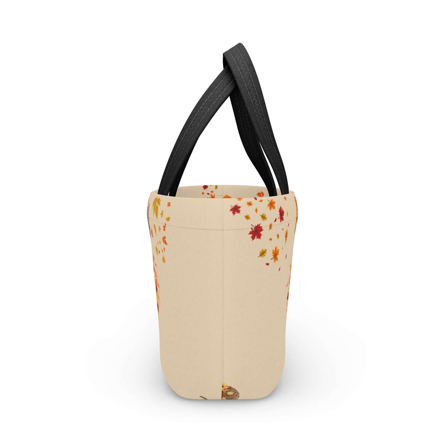 Autumn-Themed Lunch Bag - Fun Fall Tote for Work, School, Picnics, and Eco-Friendly Lunches