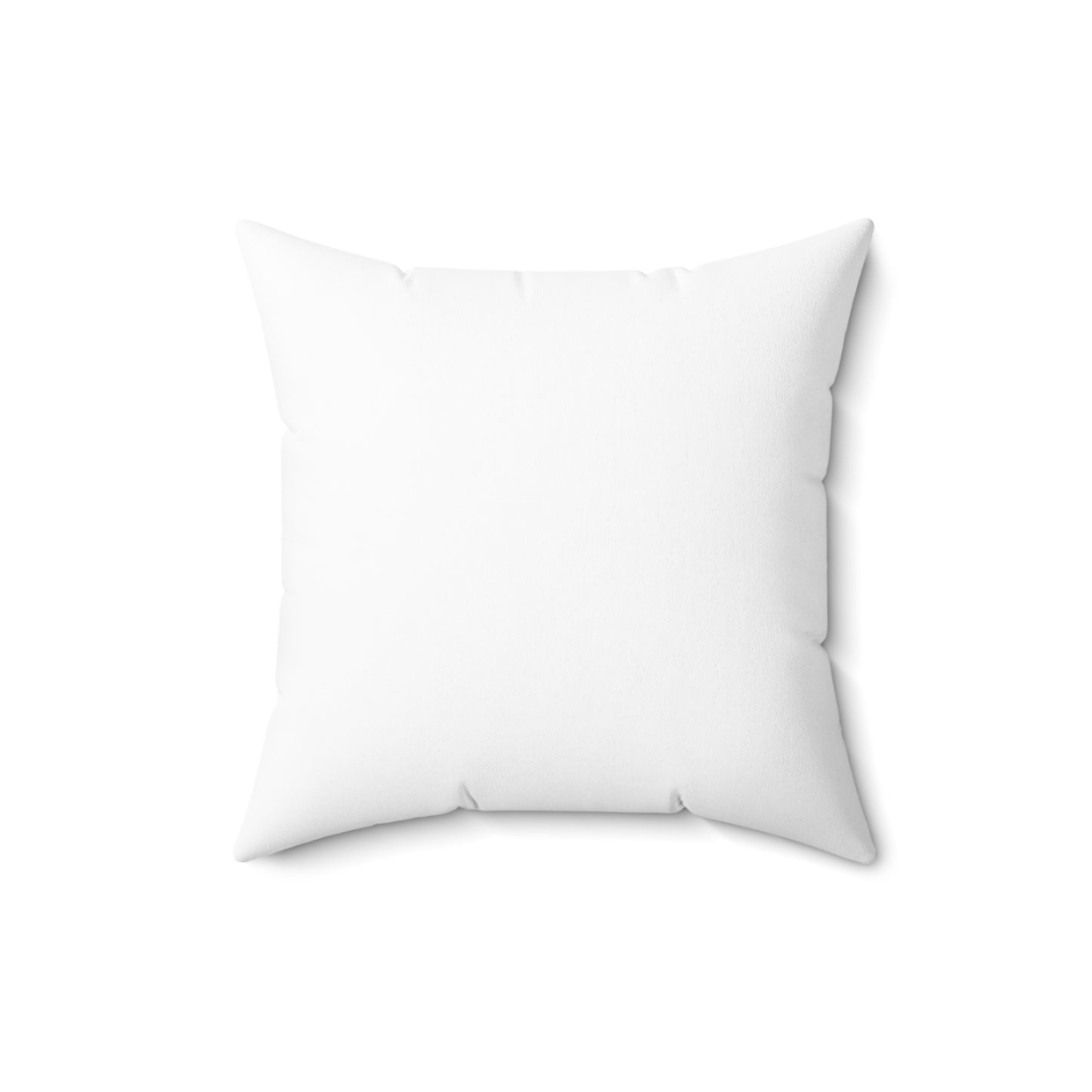 Purple Butterfly Square Pillow - Soft Spun Polyester Cushion for Home Decor