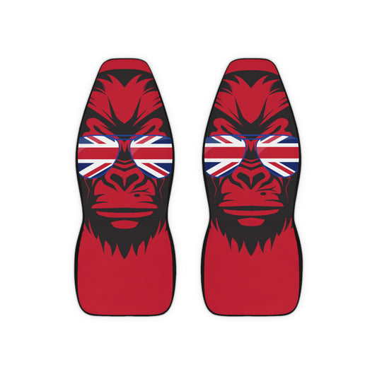 Gorilla Spirit Polyester Car Seat Covers | Funky Auto Accessories, UK Flag Car Decor, Gorilla Print Seat Protectors, Unique Car Gifts, [...]