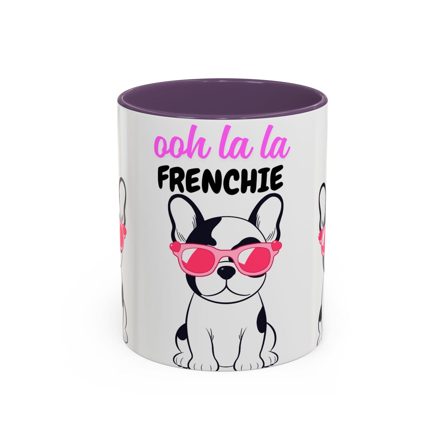 Cute French Bulldog Coffee Mug | Ooh La La Frenchie Cup, Pet Lover Gift, Dog Mom Mug, Animal Lover Present, Funny Coffee Cup