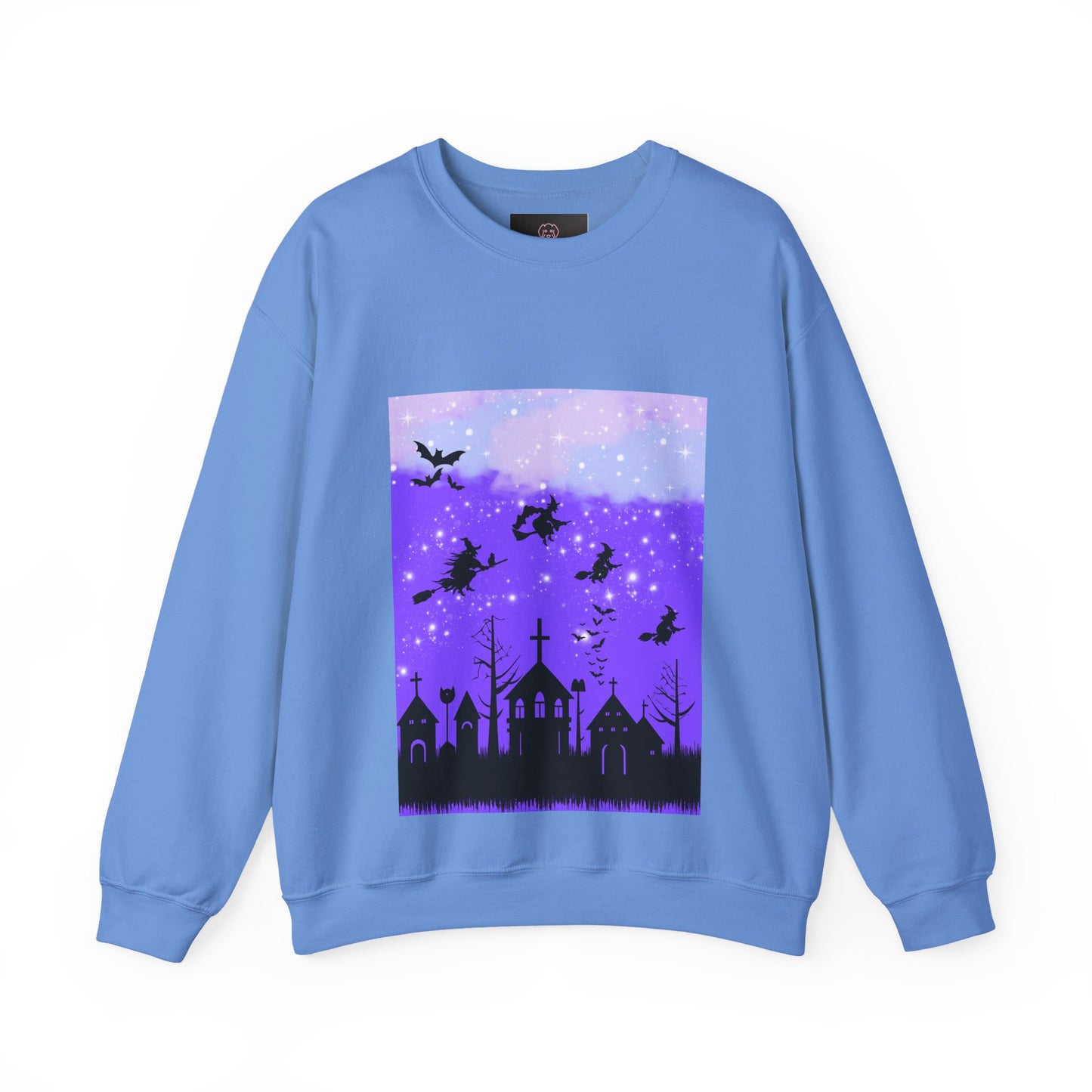 Mystical Nightscape Crewneck Sweatshirt, Cozy Fashion, Trendy Apparel, Gift for Nature Lovers, Halloween Sweatshirt, Comfortable [...]