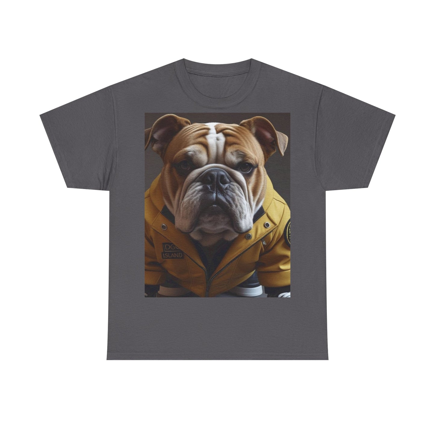 Bulldog Fashion Unisex Tee, Cute Dog T-Shirt, Pet Lover Gift, Casual Outfit, Animal Lover Apparel, Perfect for Birthdays & Celebrations