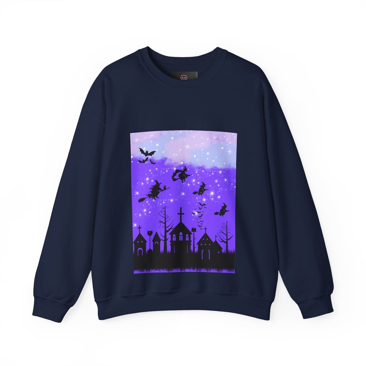Mystical Nightscape Crewneck Sweatshirt, Cozy Fashion, Trendy Apparel, Gift for Nature Lovers, Halloween Sweatshirt, Comfortable [...]