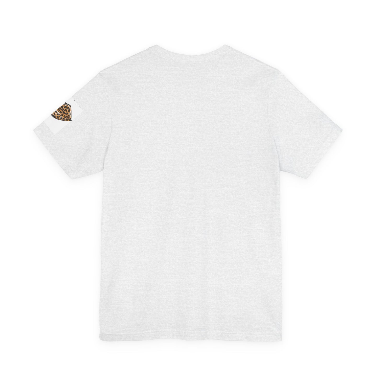 Bonjour Amour Unisex Tee, Cute Fashion T-Shirt, Animal Print Shirt, Gift for Her, Casual Wear