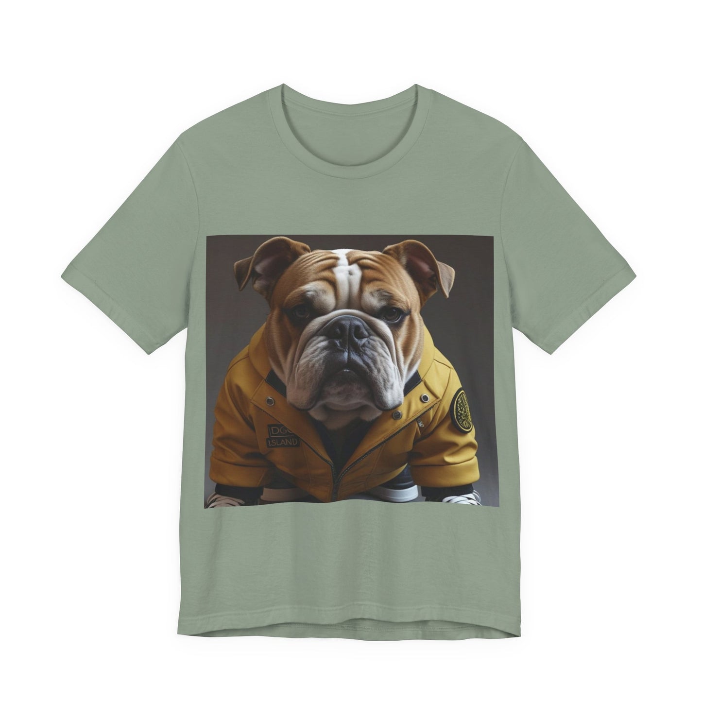 Stylish Bulldog Tee, Trendy Dog Lover Shirt, Cute Pet Apparel, Gift for Dog Owners, Unisex Graphic Tee, Animal Lover Clothing