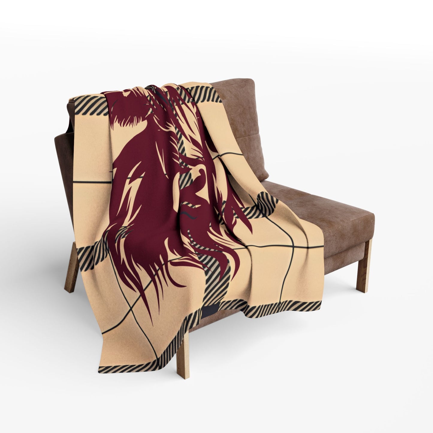 Highland Cow Fleece Blanket | Cozy Home Decor, Throw Blanket, Warm Gift for Winter, Perfect for Cuddling, Rustic Farmhouse Style