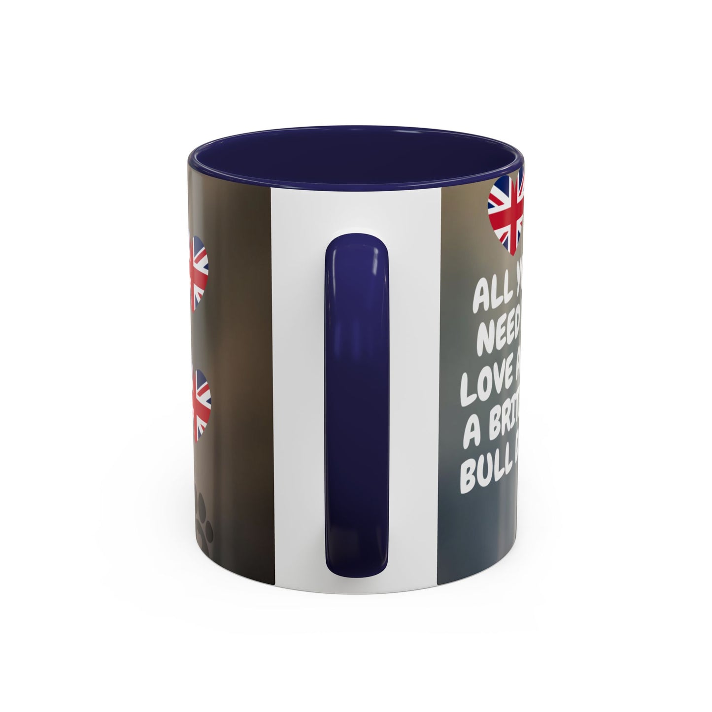 British Bulldog Accent Coffee Mug - Unique Pet Lover Gift, Dog-Themed Drinkware, Funny Dog Mug, Pet Parent Gift, Home & Kitchen Decor