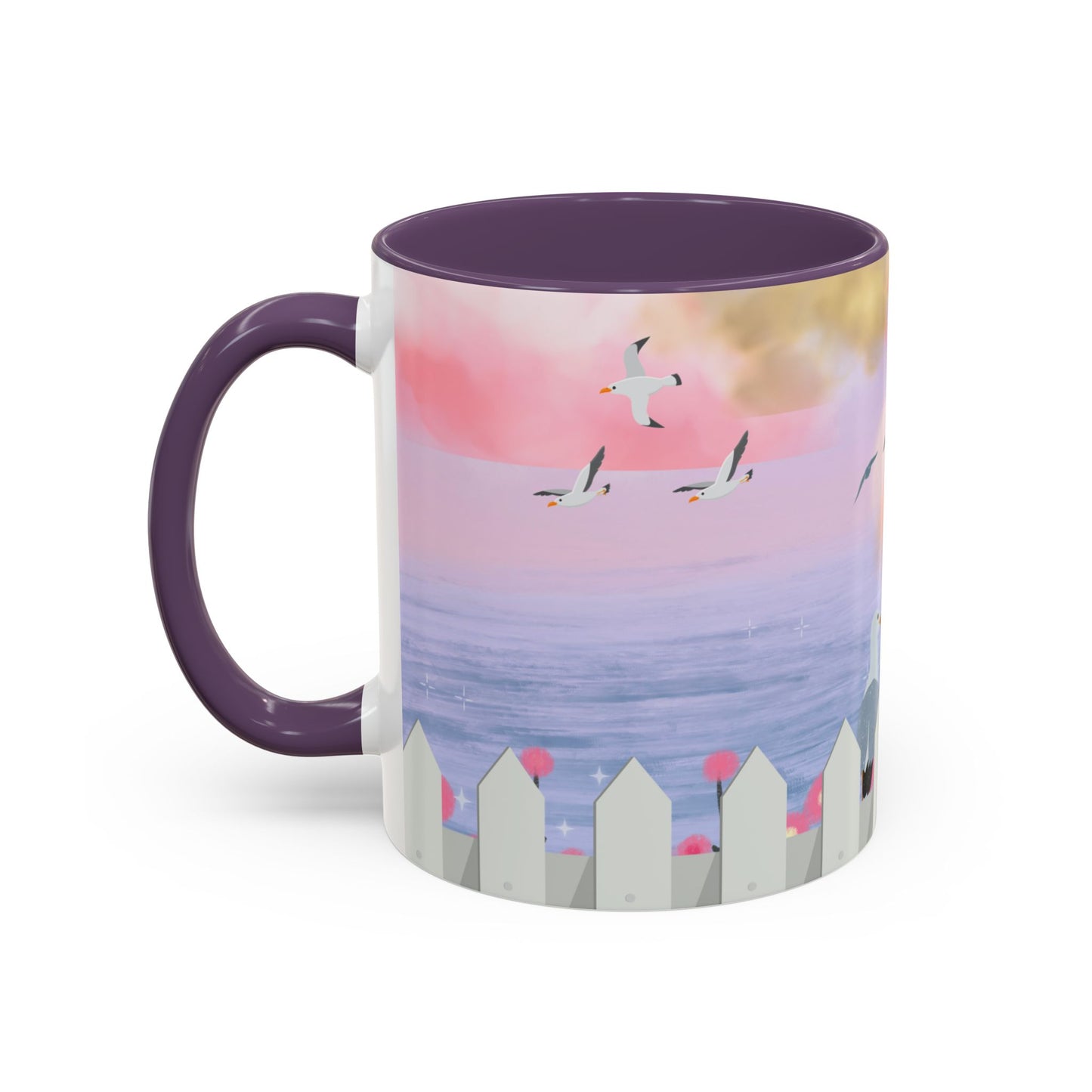 Serene Seaside Accent Coffee Mug, Perfect for Beach Lovers and Nature Enthusiasts, Ideal Gift for Birthdays, Housewarming, Summer [...]