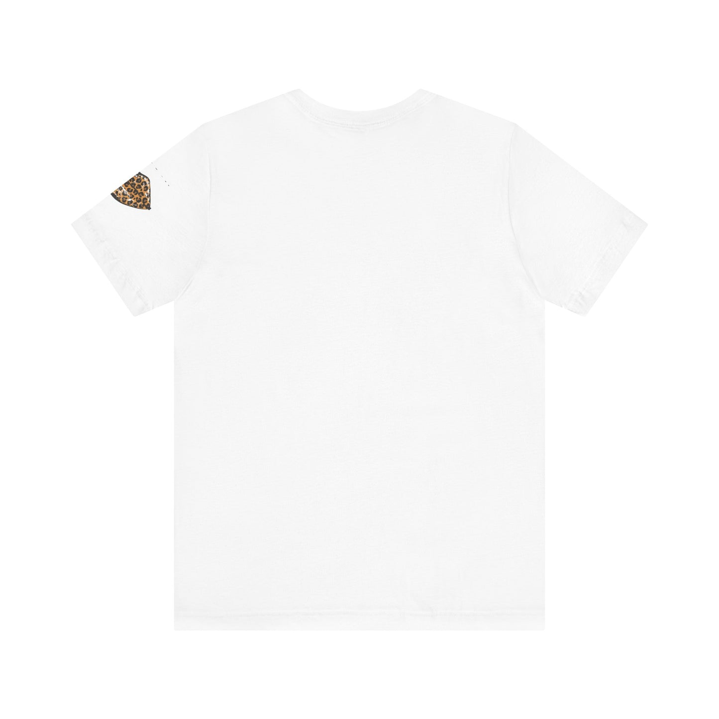 Bonjour Amour Unisex Tee, Cute Fashion T-Shirt, Animal Print Shirt, Gift for Her, Casual Wear