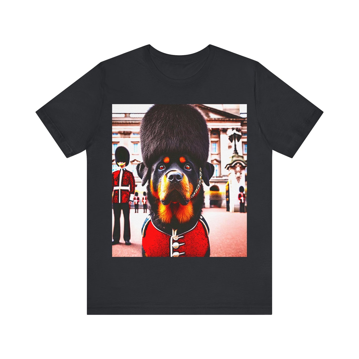 Royal Pup Short Sleeve Tee - Fun & Stylish Dog Design