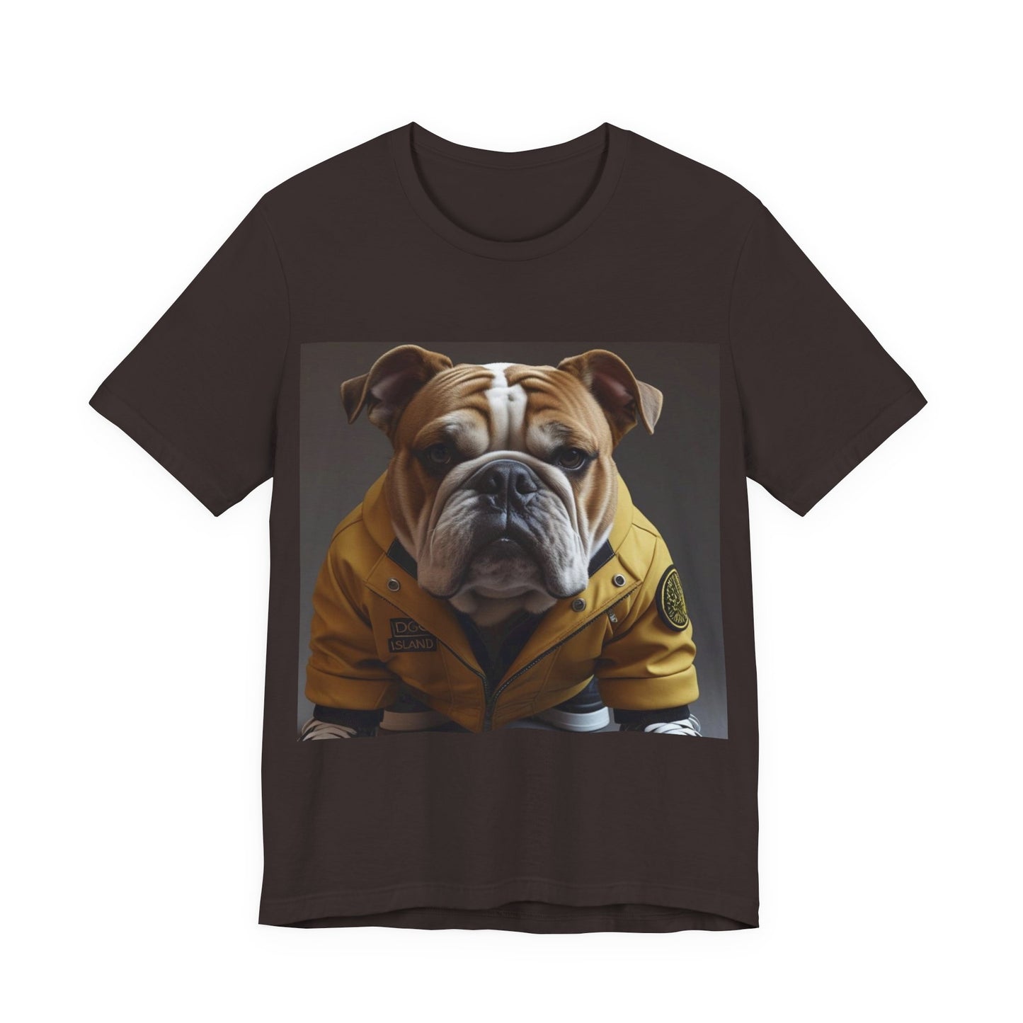 Stylish Bulldog Tee, Trendy Dog Lover Shirt, Cute Pet Apparel, Gift for Dog Owners, Unisex Graphic Tee, Animal Lover Clothing