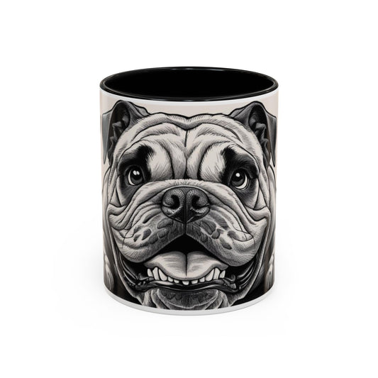 Cute Bulldog Coffee Mug - Accent Your Morning with Adorable Pet Art